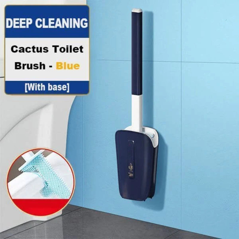 Flexibilná WC kefa na čistenie bez mŕtvych uhlov