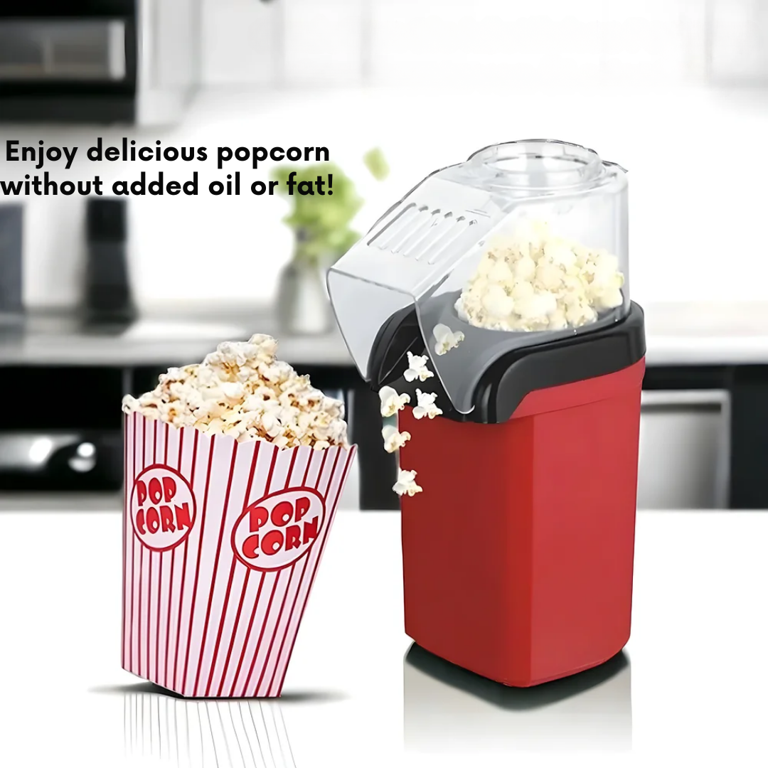 Quick popcorn machine for healthy snacks at home