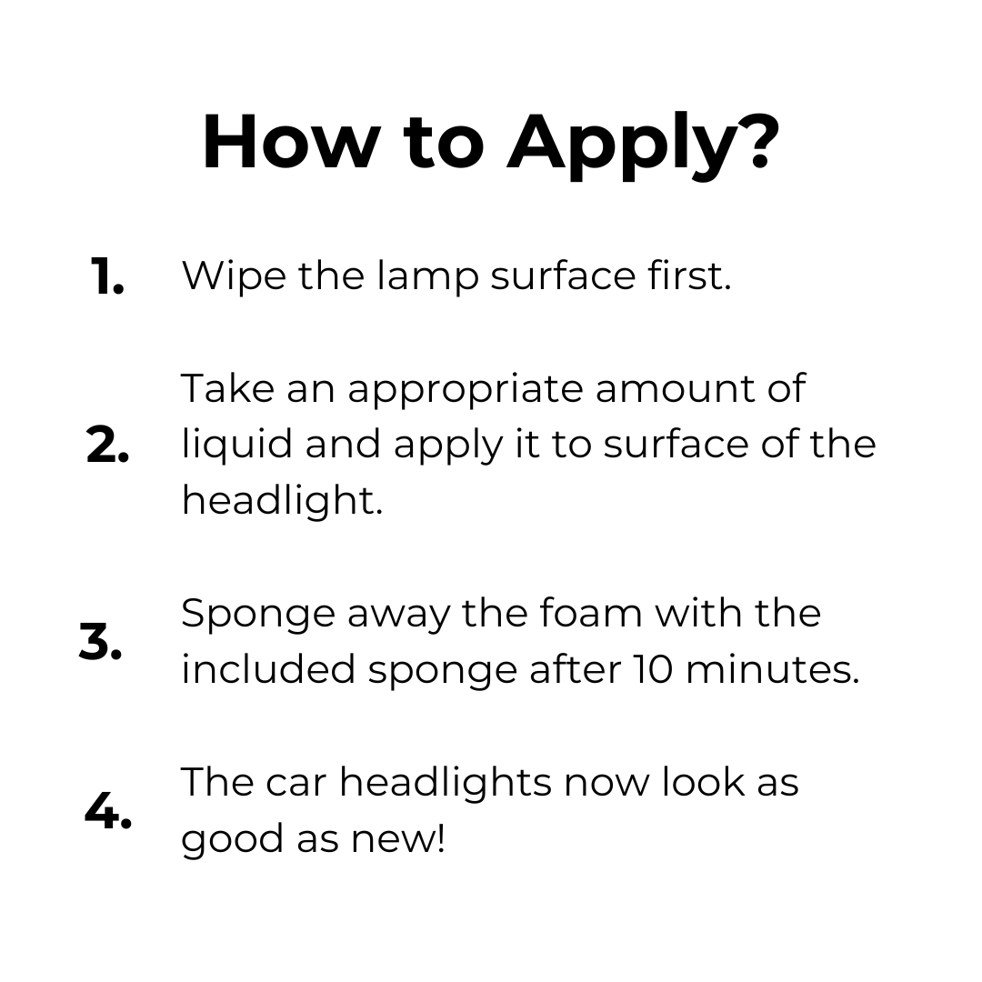 Korjaa ajovalosi silmänräpäyksessä