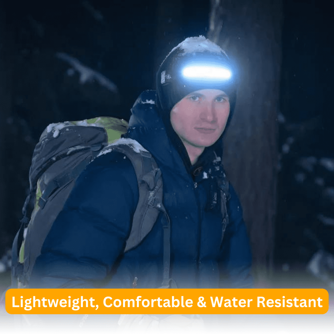 Lampe frontale grand angle pour une vision totale