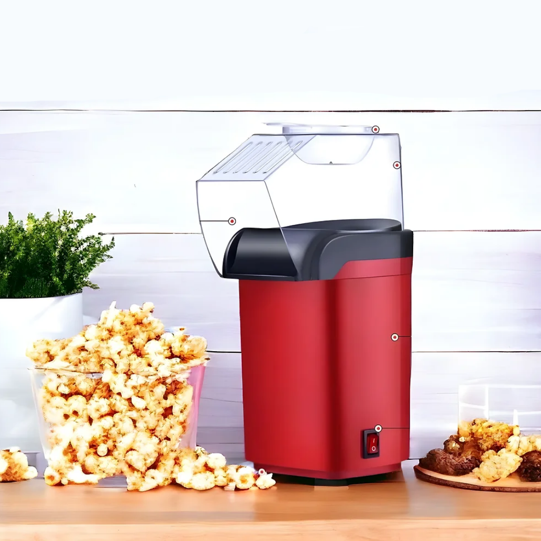 Snelle popcornmachine voor gezonde snacks thuis