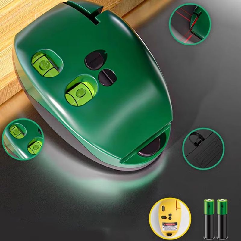Nivel laser la 90° - Electronic și rezistent