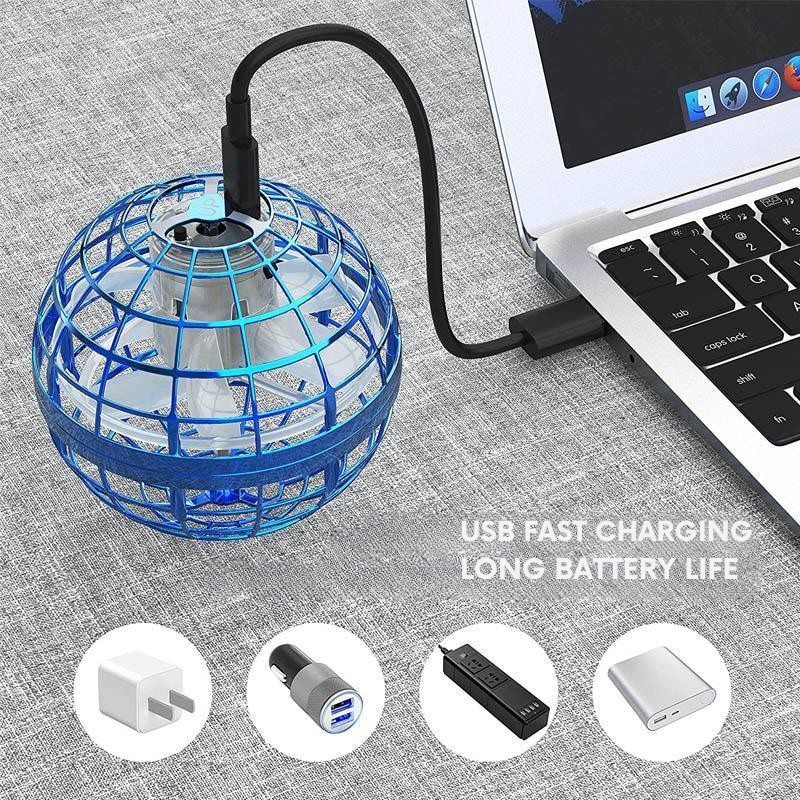 כדור מעופף מואר למשחקים מהנים ואינטראקטיביים