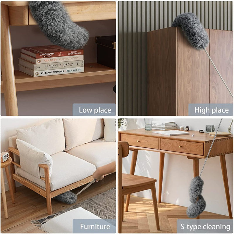 Udržujte výšku a vzdálenost, více prachu mimo dosah