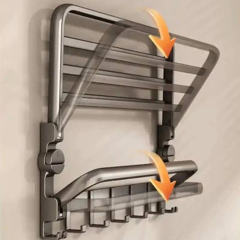 Vägghylla med sugpropp – Förvara, häng upp och organisera utan att borra