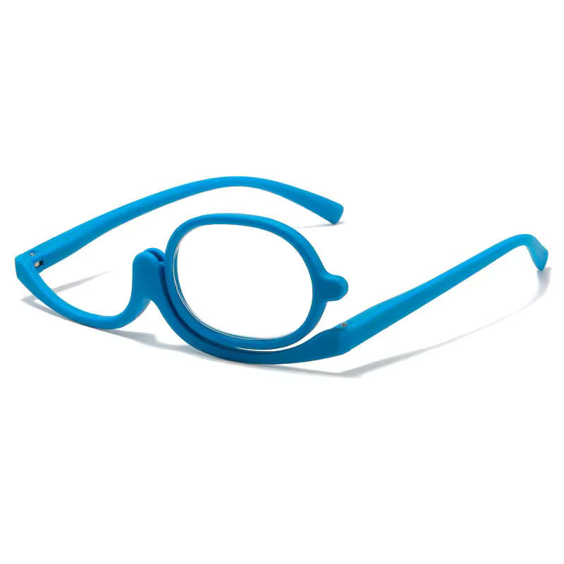 回転メイク用眼鏡:精度と快適さ