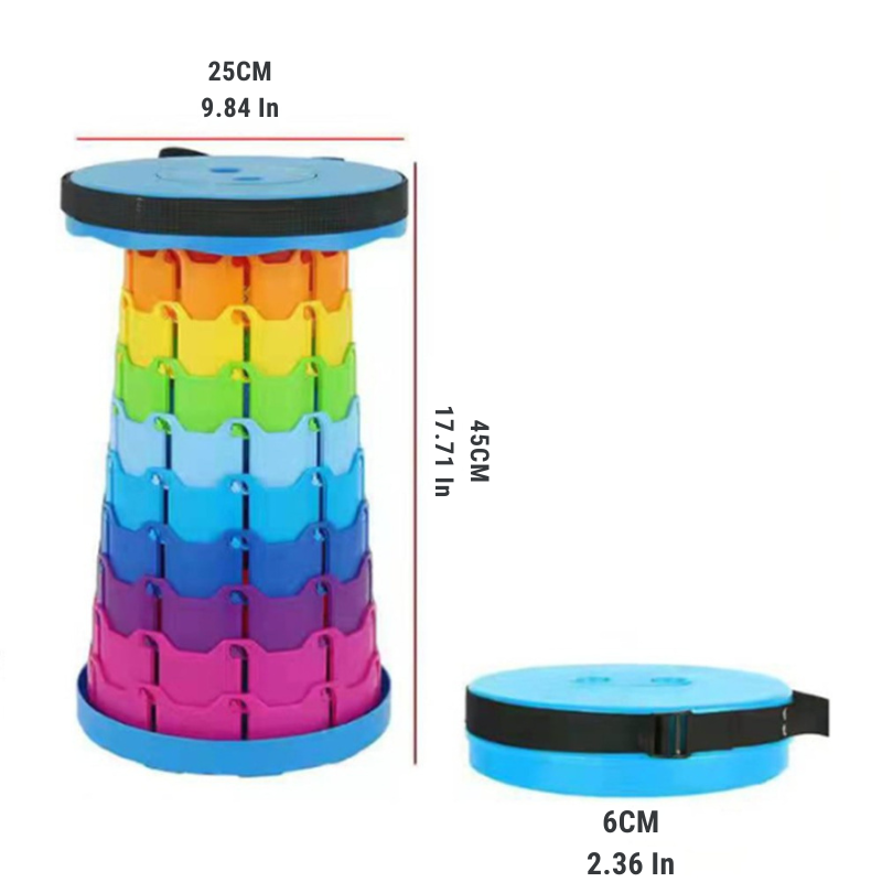 Skládací stolička – Okamžité sezení kdekoli