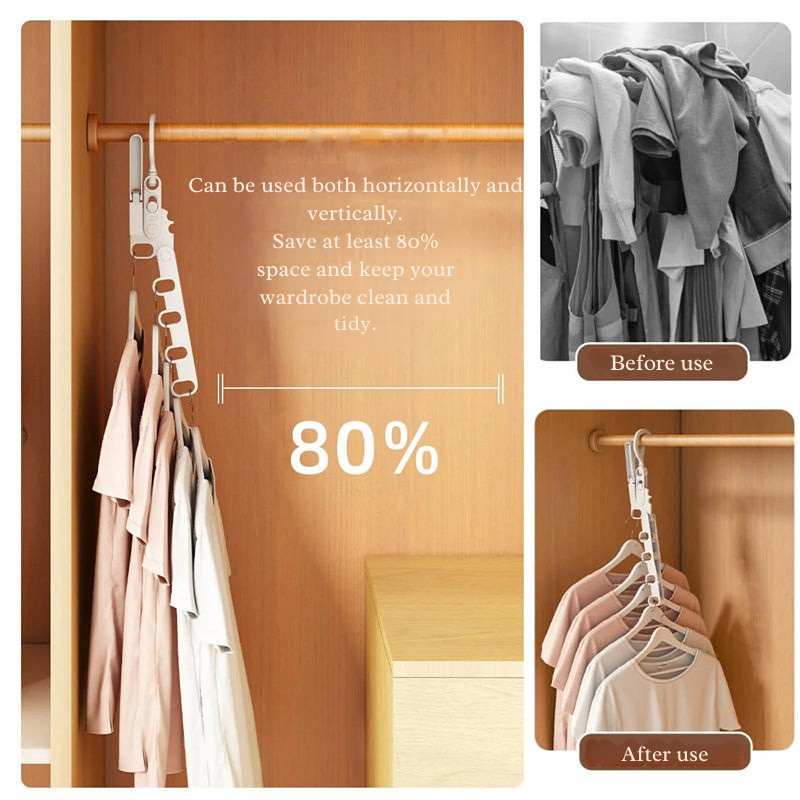 Foldable and portable hanger – Ideal for travel