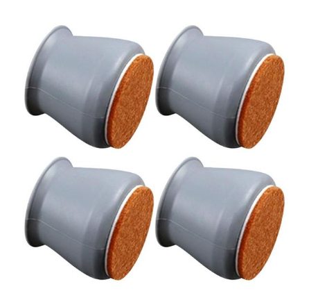 Proteja os seus pisos com estes protetores de silicone para pés de móveis (x16)