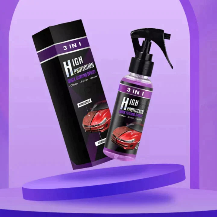 Øjeblikkelig glans og beskyttelse i én spray