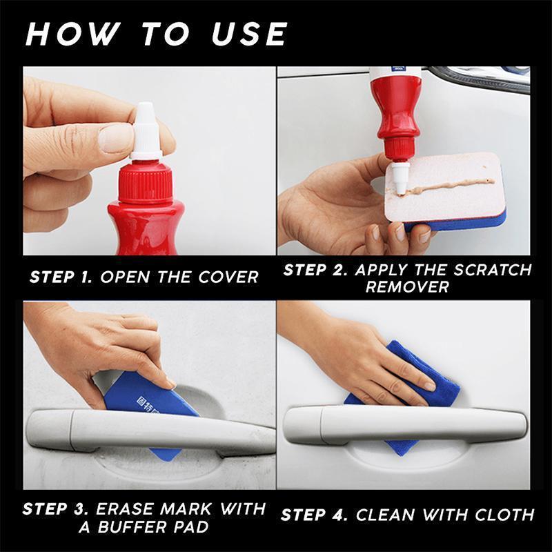 Polierwachs - Entfernen Sie Kratzer von Ihrem Auto in wenigen Sekunden