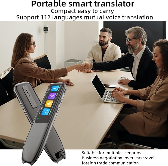 Stylo Traducteur Multifonction – Lecture & Traduction de 112 Langues en Temps Réel