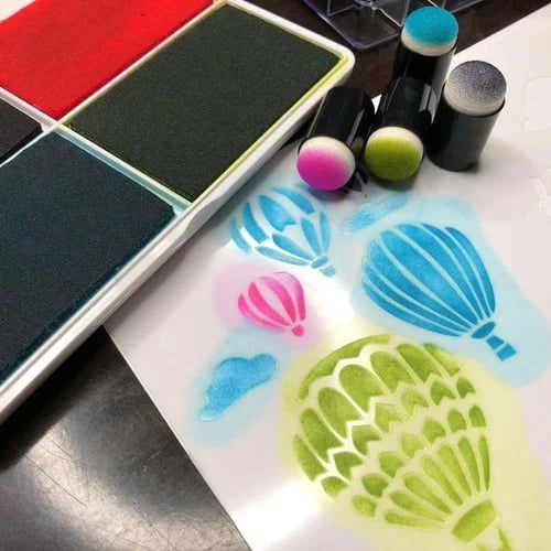 Kit peinture doigts – Créativité enfantine sans salissures