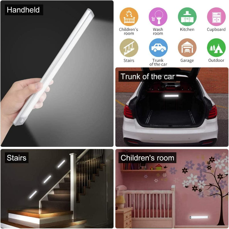 Wireless smart lighting with motion detection