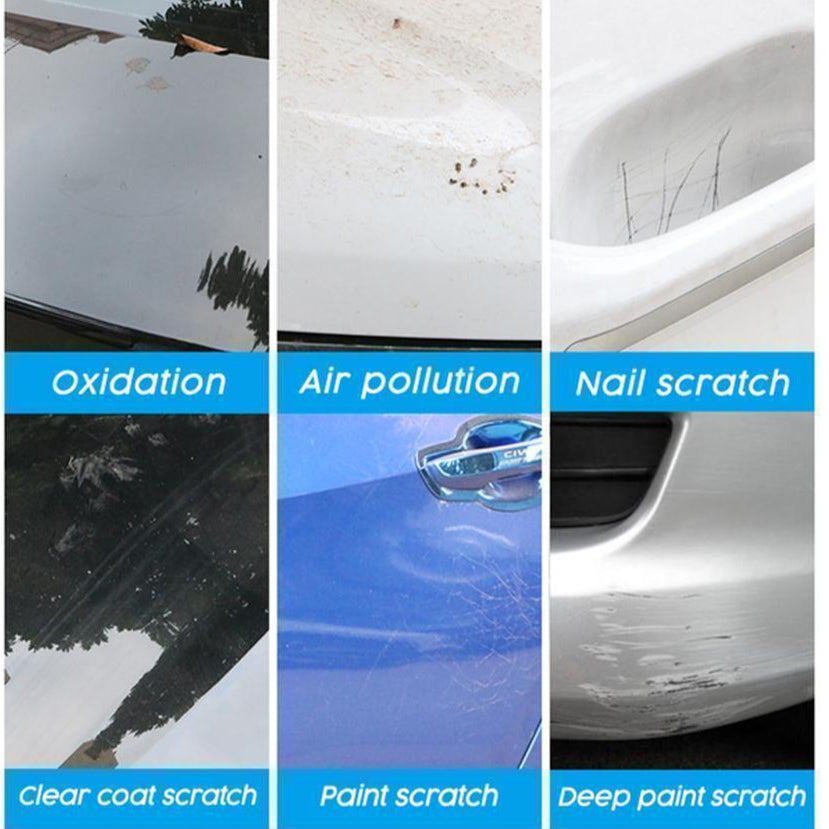 Polierwachs - Entfernen Sie Kratzer von Ihrem Auto in wenigen Sekunden
