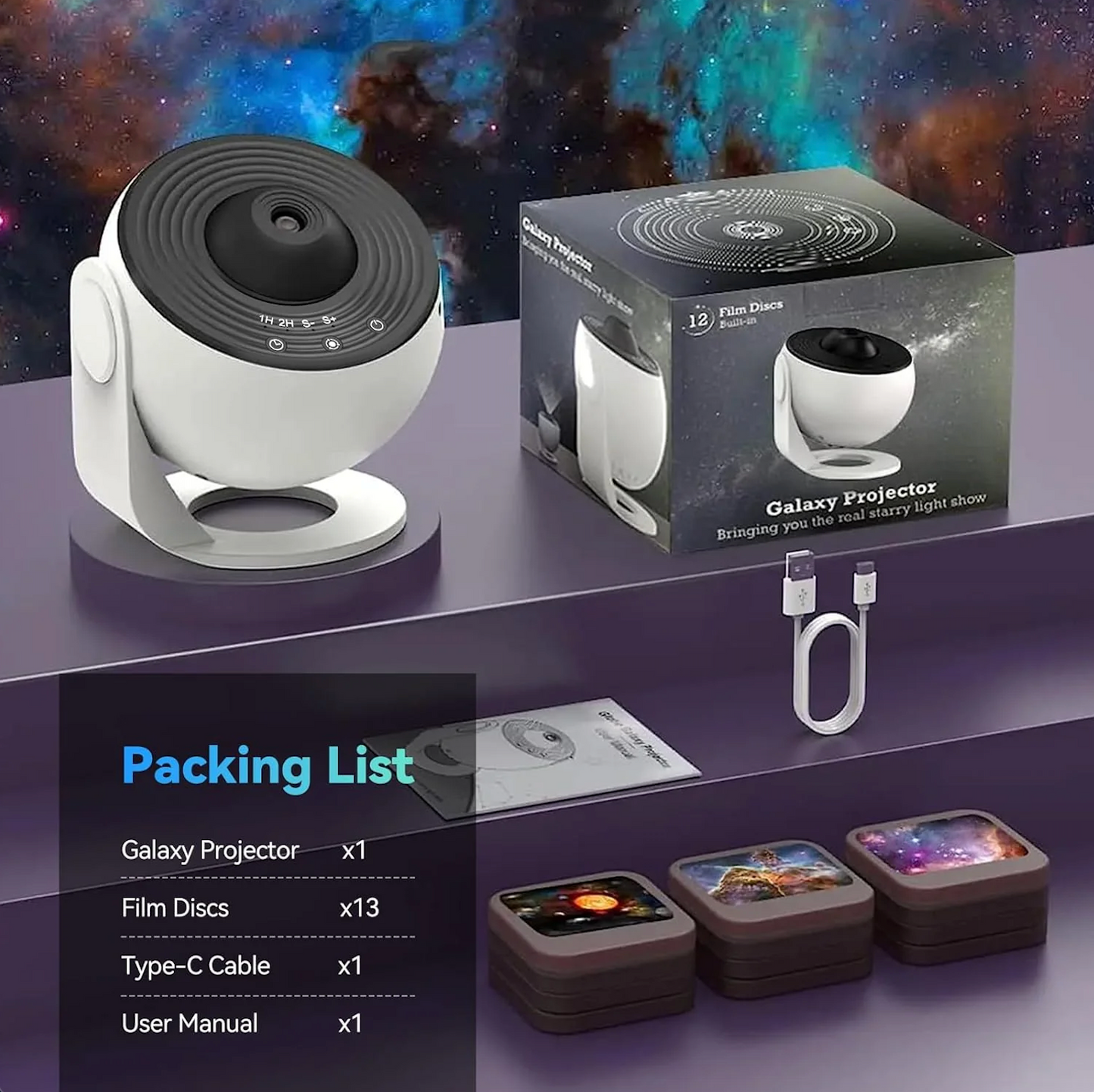 Minopia Projektor hvězdné oblohy