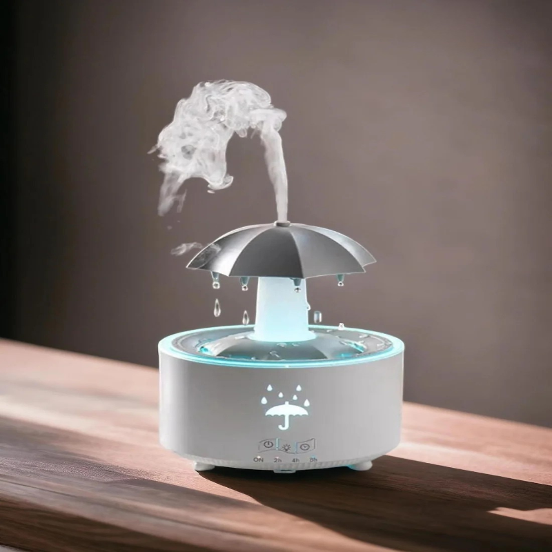 Diffuseur d'arôme - Humidificateur apaisant au style parapluie