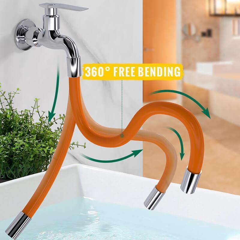 Rotating flexible hose – Total control of the water jet