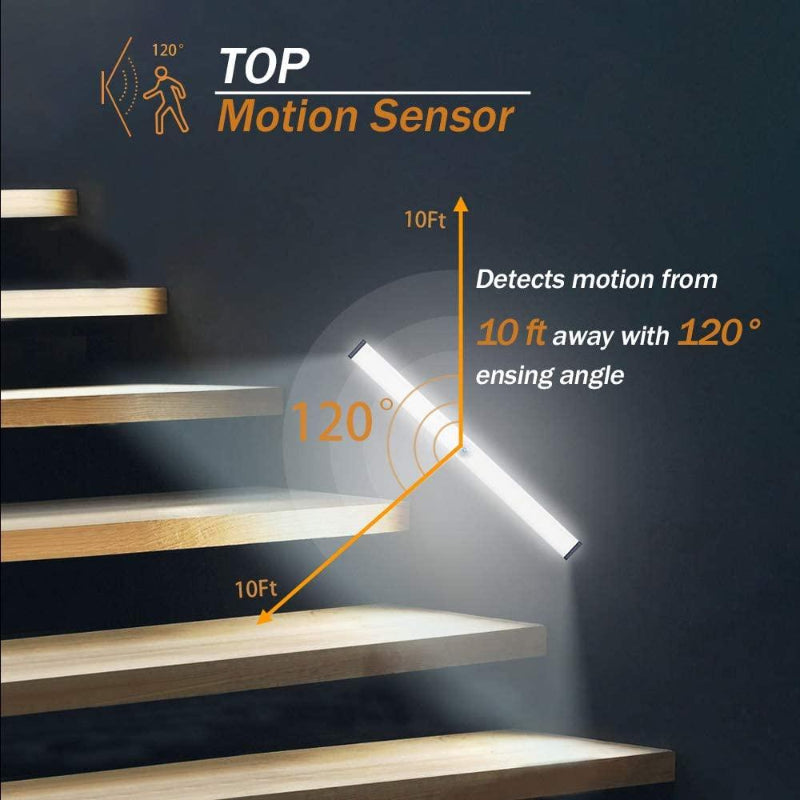 Wireless smart lighting with motion detection