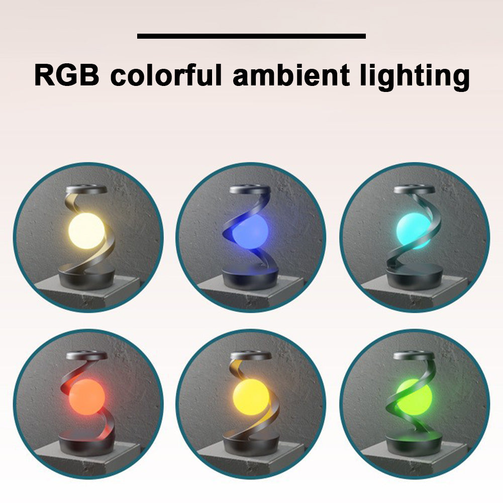 Lampe LED design avec chargeur sans fil intégré