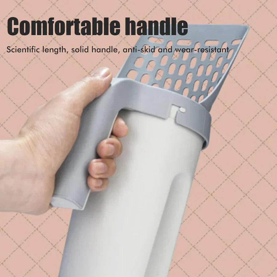 Pelle à litière pratique avec sacs intégrés