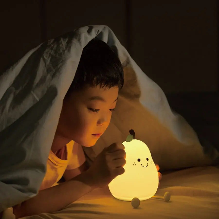 Luce notturna in silicone ricaricabile per bambini