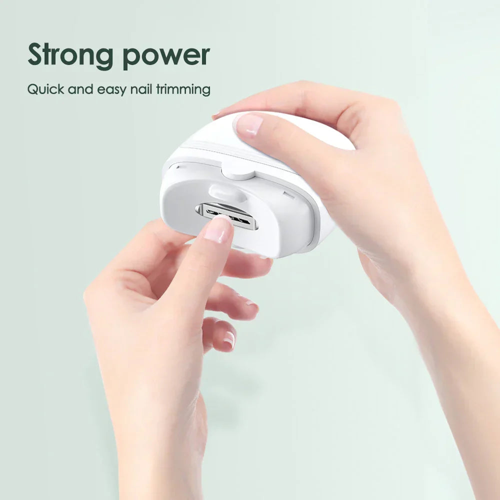 Precise and effortless electric nail clipper