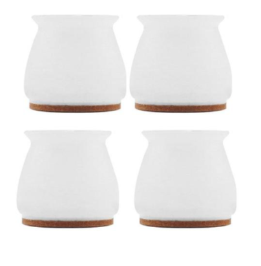 Proteja os seus pisos com estes protetores de silicone para pés de móveis (x16)