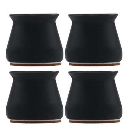 Proteja os seus pisos com estes protetores de silicone para pés de móveis (x16)