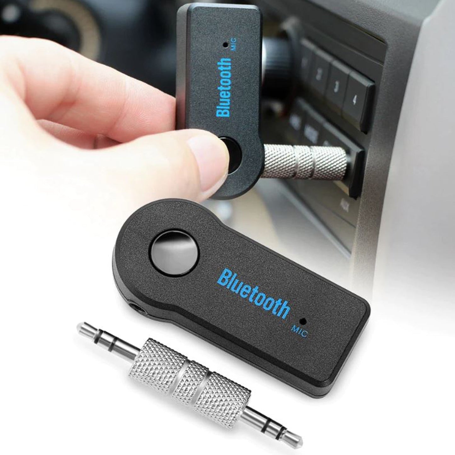Instantly transform your car radio into Bluetooth