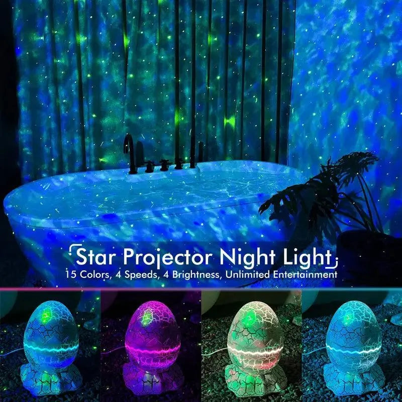 Galaxia projektor s hudbou a diaľkovým ovládaním