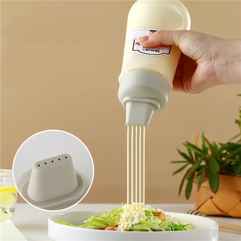 Easily dose your sauces, without splashes
