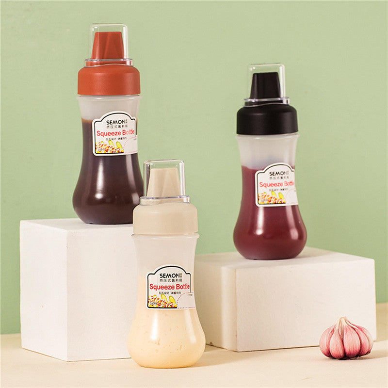 Easily dose your sauces, without splashes
