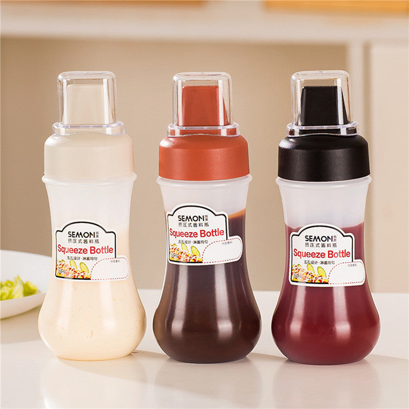 Easily dose your sauces, without splashes