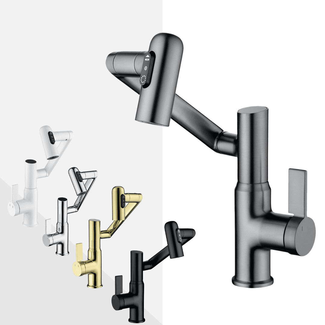 デジタル蛇口:日常的に水とエネルギーを節約する