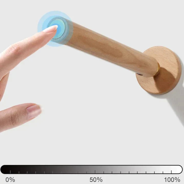 木製の壁掛けライト – 優雅さと自然の温もり