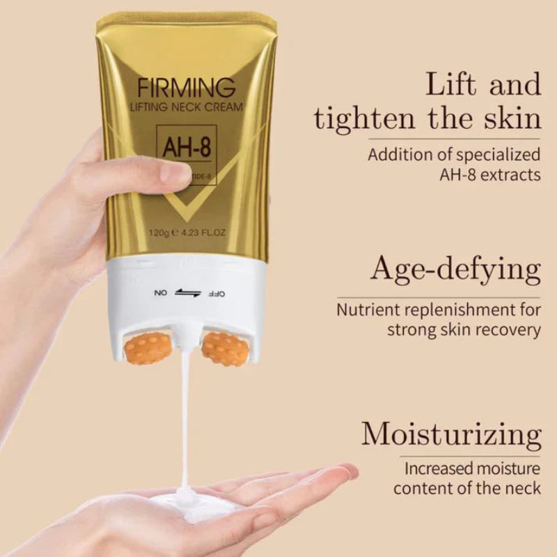Crème raffermissante cou avec massageur intégré