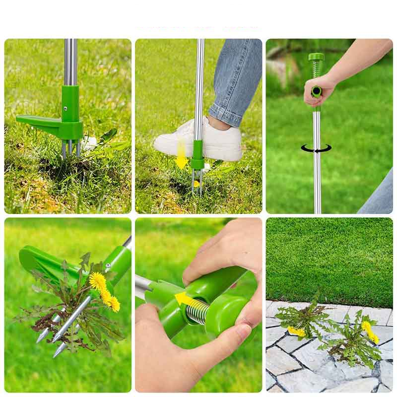 鋼製の雑草除去器