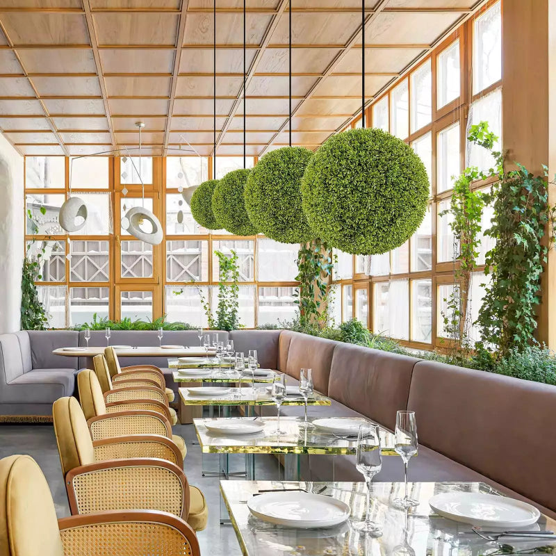 Φυσική κομψότητα χωρίς συντήρηση για τους χώρους σας (x2)