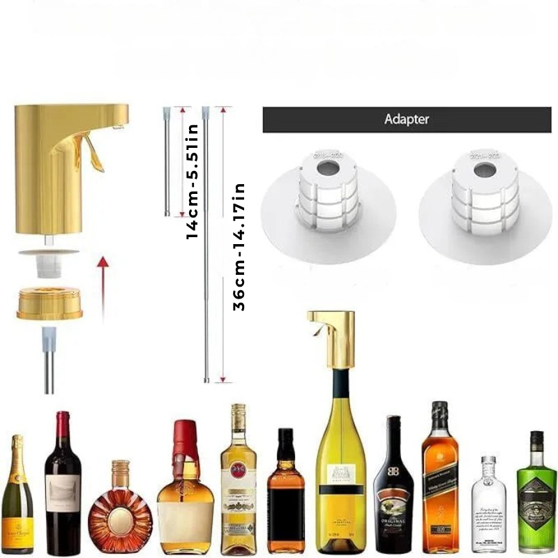 Verificador eléctrico preciso para vino y bebidas