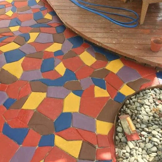 Easily create personalized garden paths 