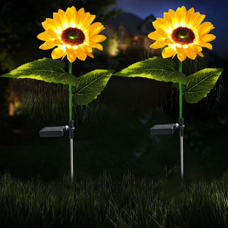 Éclairez votre jardin avec des tournesols solaires