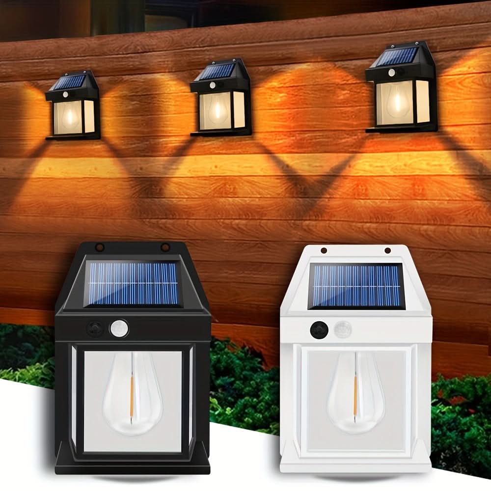 Solární lampa pro zahradu a venkovní použití 