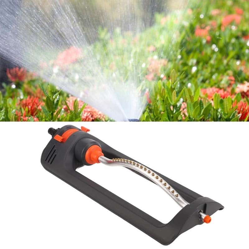 Oscillierender Sprinkler mit einstellbarem Strahl 