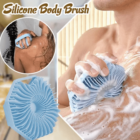 Brosse peeling corporel hygiénique pour une peau éclatante