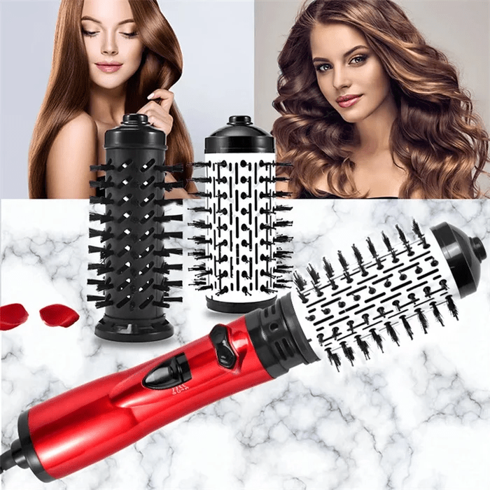 Secador de cabelo e alisador 2-em-1 – Um styling rápido e eficaz 