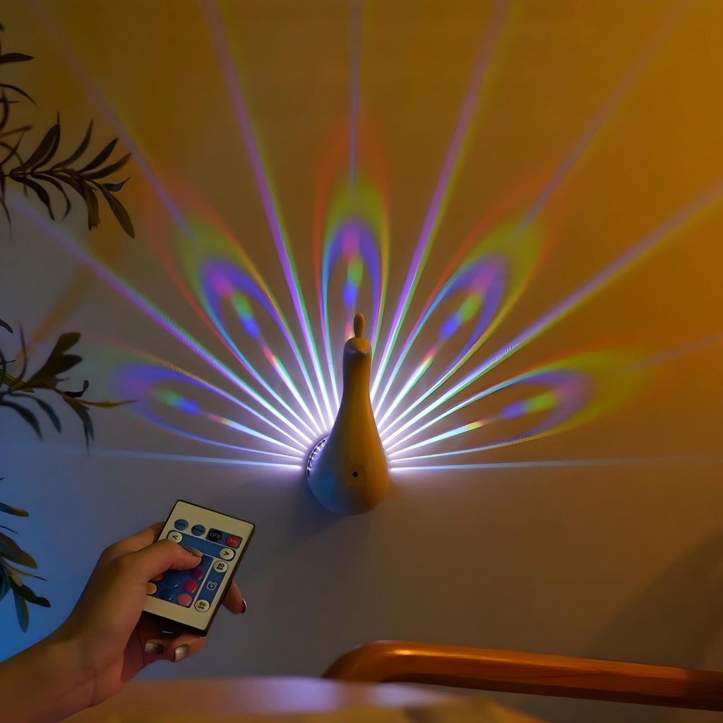 Magical wall light for soothing nights 