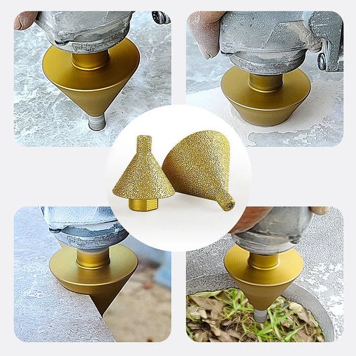Agujero rápido y limpio para todos sus materiales (x2) 