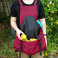 Praktische Garten-Schürze mit großer Ernte-Tasche 