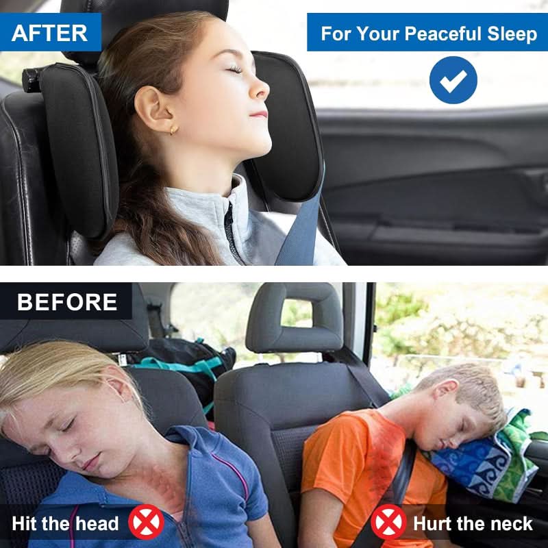 Auto opěrka hlavy pro pohodlný spánek a optimální podporu 
